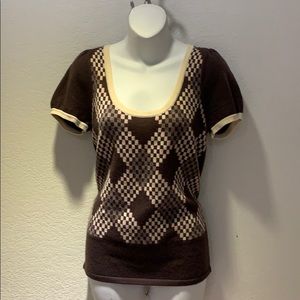 JUICY COUTURE SOFT WOOL CASHMERE TOP, M